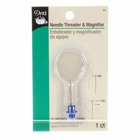 Needle Threader With Magnifier