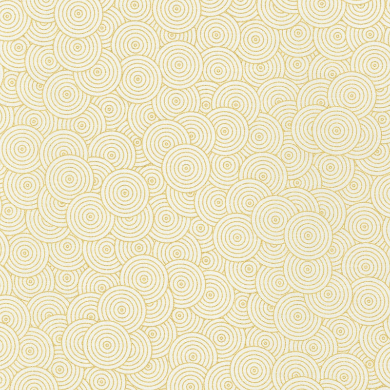 Whisper Metallics-Gold Circles